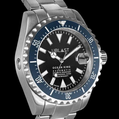 Ublast - Ocean King - Sub 200 ATM - UBOK45200BL/BU -, Bijoux, Sacs & Beauté, Montres | Hommes