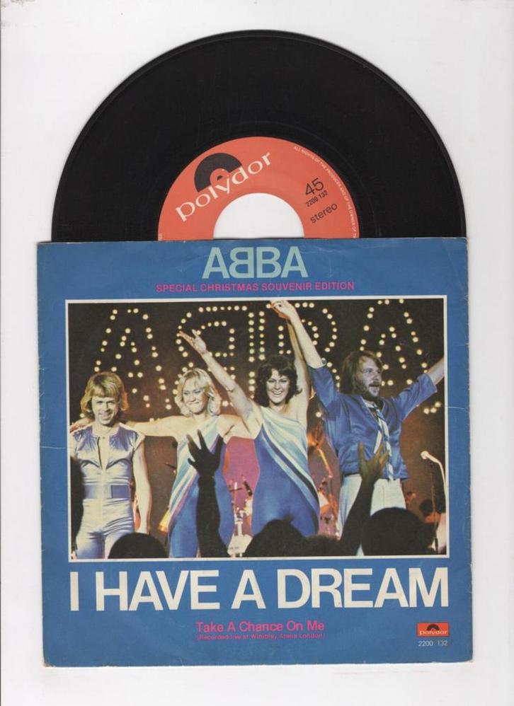 ABBA – I Have A Dream / Take A Chance On Me (1-7-Vinyl-Sing, Cd's en Dvd's, Vinyl Singles, Ophalen of Verzenden