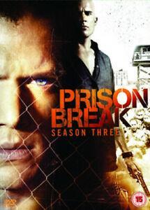 Prison Break: Complete Season Three DVD (2008) Wentworth, CD & DVD, DVD | Autres DVD, Envoi
