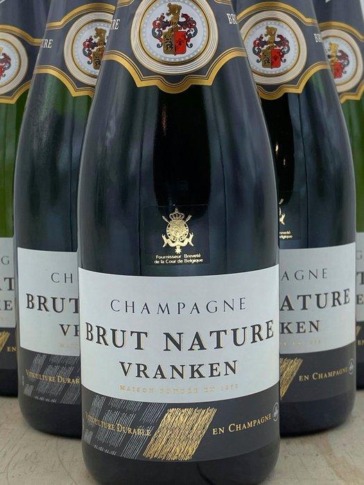 Vranken - Champagne Brut Nature - 6 Flessen (0.75 liter), Verzamelen, Wijnen