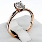 Zonder minimumprijs - Verlovingsring - 14 karaat Roségoud -