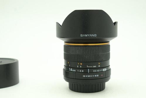 Samyang Optics 14mm f2,8 Wide angle ED AS IF UMC for Reflex, Audio, Tv en Foto, Fotocamera's Digitaal
