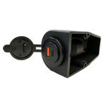Opbouw USB-A QC3.0 + USB-C QC5.0 adapter met behuizing, Ophalen of Verzenden, Nieuw