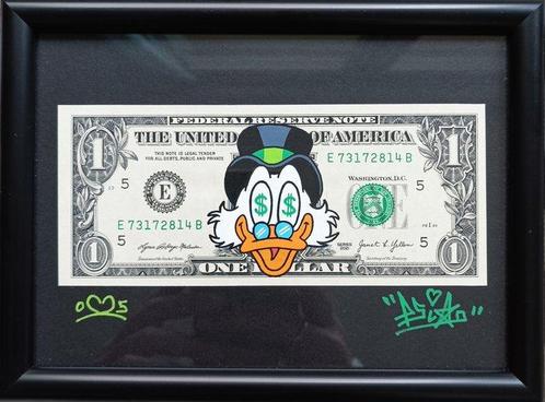 PSiKO - Picsou Dollar Lover, Antiek en Kunst, Kunst | Schilderijen | Modern