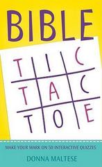 Bible Tic-Tac-Toe 9781602608962, Donna K Maltese, Donna Maltese, Verzenden