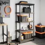 vidaXL Opbergrek 5-laags 93,5x45,5x194,5 cm polypropeen, Huis en Inrichting, Verzenden, Nieuw