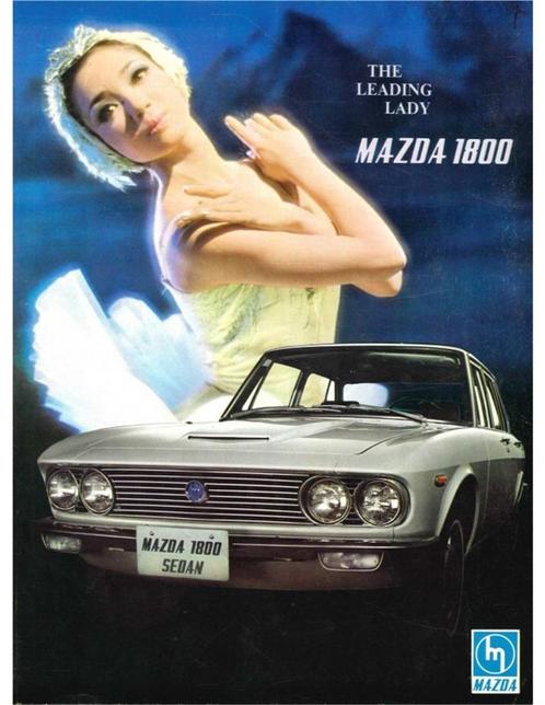 1972 MAZDA 1800 | 1500 BROCHURE FRANS, Boeken, Auto's | Folders en Tijdschriften