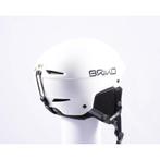 56 57 58 skihelm/snowboardhelm BRIKO R, White/black, verstel, Verzenden, Overige typen