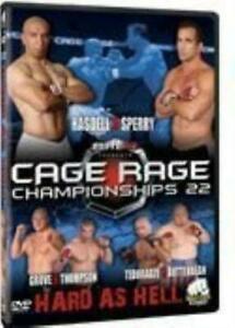 Cage Rage 22: Hard As Hell DVD, CD & DVD, DVD | Autres DVD, Envoi
