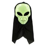 Gezichtsmasker Alien met kap, Verzenden, Nieuw
