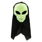 Gezichtsmasker Alien met kap, Nieuw, Verzenden