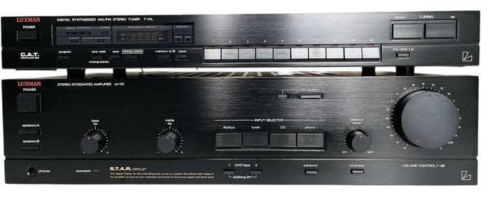 Luxman - LV-121 en T-111L Stereoset, TV, Hi-fi & Vidéo, Radios