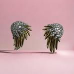 Tiffany & Co. - Oorbellen Geel goud, Platina Diamant, Handtassen en Accessoires