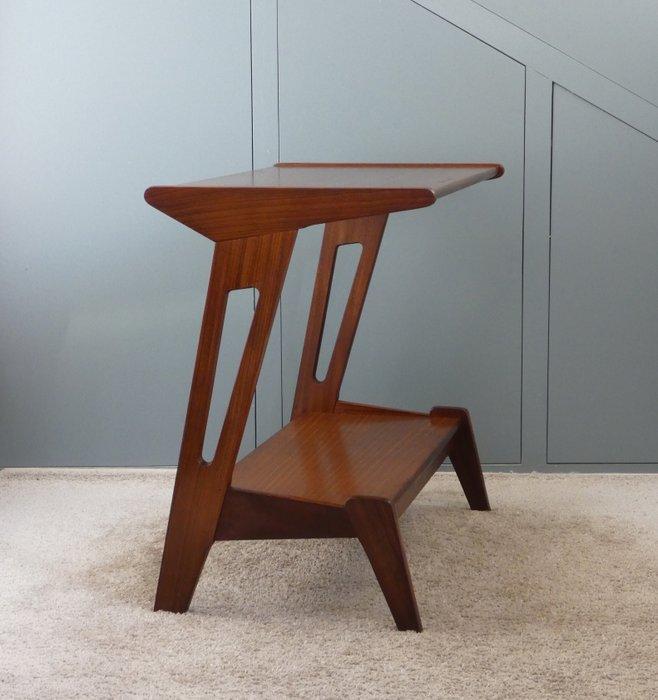 Bijzettafel - Vintage Side Table - Teakhout, Antiquités & Art, Antiquités | Meubles | Chaises & Canapés