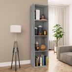 vidaXL Boekenkast / tv-meubel 36x30x143 cm grijs sonoma, Huis en Inrichting, Verzenden, Nieuw