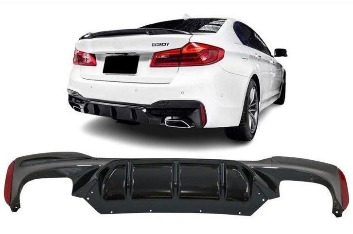 Competition Look Diffuser BMW 5 Serie G30 G31 B8949, Auto-onderdelen, Carrosserie, Nieuw, BMW, Achter