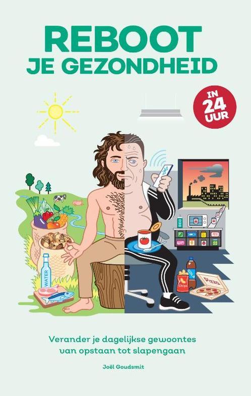Reboot je gezondheid in 24 uur 9789090323978 Joël Goudsmit, Boeken, Gezondheid, Dieet en Voeding, Zo goed als nieuw, Verzenden
