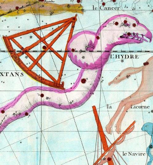 World - Hemelkaart; Jean Nicolas Fortin after John Flamsteed, Boeken, Atlassen en Landkaarten