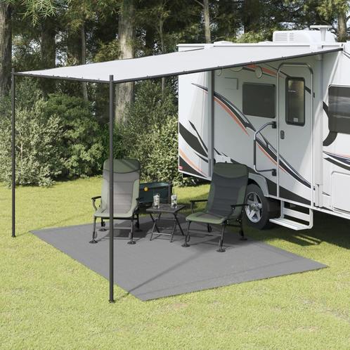 vidaXL Kampeerkleed 3x2,5 m lichtgrijs, Caravans en Kamperen, Tentaccessoires, Nieuw, Verzenden