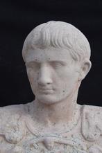 sculptuur, Busto Augusto di Prima Porta - 64 cm - Hersteld