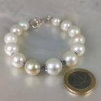 Armband Zilver Parel - Tanzaniet - Southsea Ø 10,5x12,9 mm, Handtassen en Accessoires, Armbanden, Nieuw