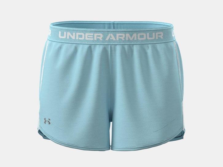 Under Armour Tech Play Up Shorts-Blu - Maat MD, Kleding | Dames, Broeken en Pantalons, Blauw, Nieuw, Maat 38/40 (M), Ophalen of Verzenden