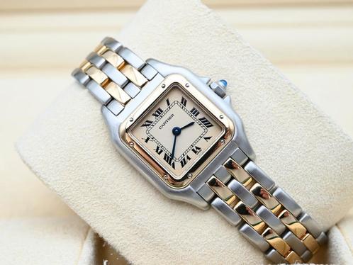 Cartier Panthere Ref. 66921 Year 1990s (Box), Handtassen en Accessoires, Horloges | Dames, Goud, Zo goed als nieuw, Goud, Overige merken