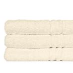 Handdoek Beige 50x100cm 100% Katoen 500 GSM - Treb TT, Huis en Inrichting, Keuken | Textiel, Nieuw, Verzenden, Theedoek of Handdoek