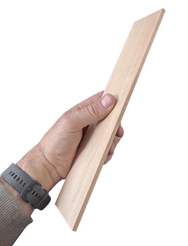 Set van 12 lindehouten knutselplankjes (6x30x0.7 cm, om te, Doe-het-zelf en Bouw, Gereedschap | Overige machines, Nieuw, Verzenden