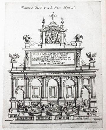Ferrerio / Falda - Palazzi di Roma - 1655