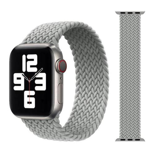 Gevlochten Nylon Bandje voor iWatch 42mm / 44mm  (Medium) -, Handtassen en Accessoires, Smartwatches, Nieuw, Verzenden