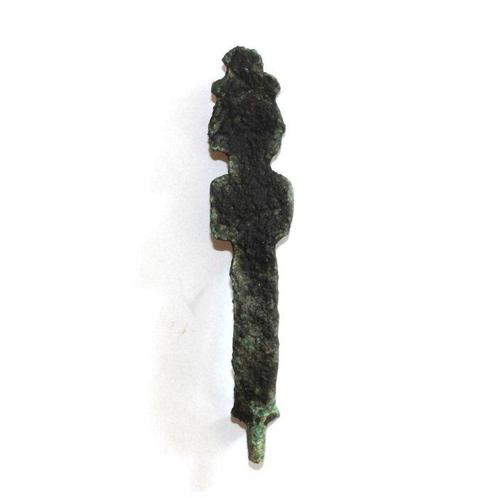 Oude Egypte, late periode Brons OSIRIS - Beeldje - 78 mm, Antiek en Kunst, Antiek | Overige Antiek