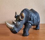 Beeld, Neushoorn - 2,7 kg - 14 cm - natuursteen