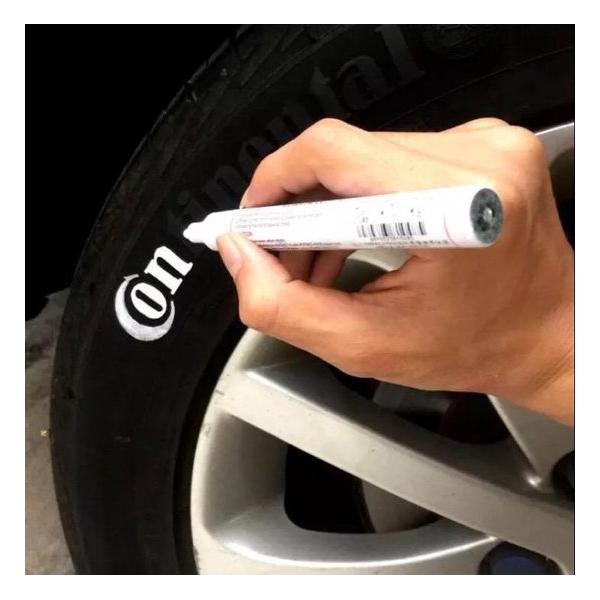 Bandenstift 4,5 ml wit (Wielen, AUTO GEREEDSCHAP), Auto diversen, Autogereedschap, Nieuw, Verzenden