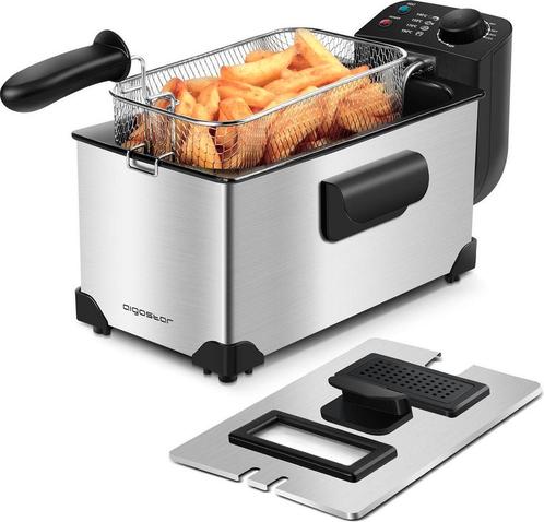 Aigostar Ushas 30HEZ - Frituurpan -friteuse 3 liter - koude, Huis en Inrichting, Woonaccessoires | Overige, Verzenden