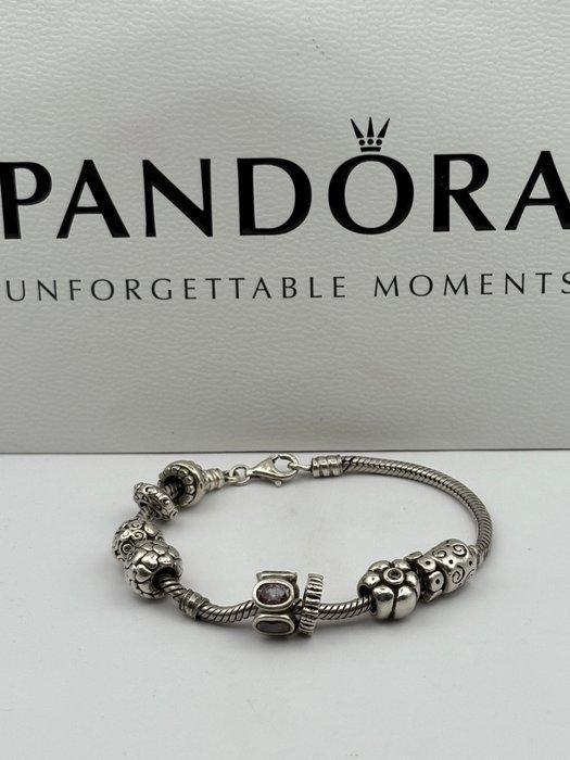 Zonder Minimumprijs - Pandora - Bedelarmband Zilver, Handtassen en Accessoires, Antieke sieraden
