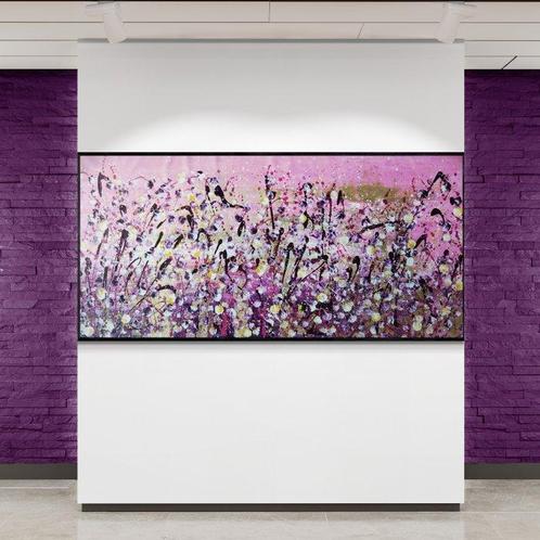 Myriam Carbonnier - Eclats de printemps XXL, Antiek en Kunst, Kunst | Schilderijen | Modern