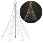 Kerstboom Vlaggenmast 300cm LED Multicolor | Nieuw | Sche..., Tuin en Terras, Ophalen of Verzenden, Nieuw
