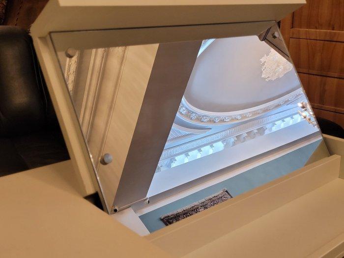 vidaXL – moderner Schminktisch mit Spiegel und Schublade –, Antiquités & Art, Curiosités & Brocante