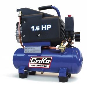 Criko compressor met olie 6l - 1,5 pk, Bricolage & Construction, Compresseurs