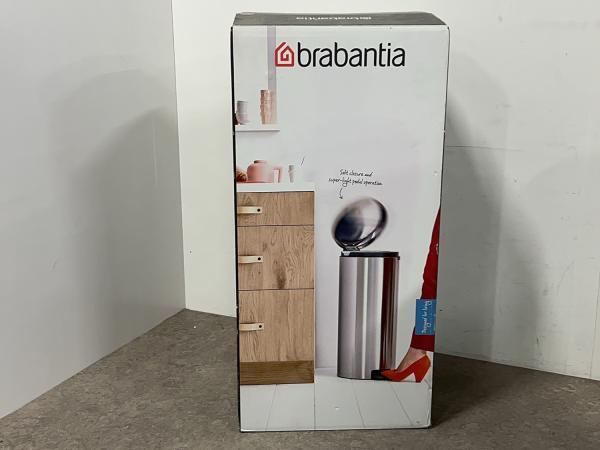 Veiling - Brabantia prullenbak NewIcon 30L, Huis en Inrichting, Woonaccessoires | Prullenbakken, Gebruikt