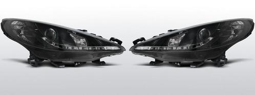 Koplampen Devil Eyes | Peugot 207 2006-2009 | zwart, Auto-onderdelen, Verlichting, Nieuw, Peugeot, Verzenden