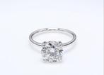 Zonder Minimumprijs - Ring - 18 karaat Witgoud -  3.02ct., Bijoux, Sacs & Beauté, Bagues