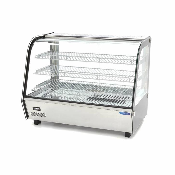Vitrine chaude - 160 L - 85,6 cm - 3 étagères, Articles professionnels, Horeca | Équipement de cuisine, Autres types, Envoi