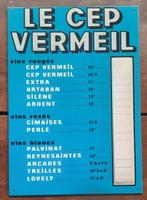 Cep Vermeil - G Favre - Plaque - Tole lithografie
