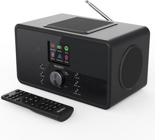 Tweedekans | Majority Bard internetradio Zwart, Audio, Tv en Foto, Tuners, Ophalen of Verzenden