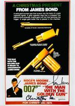 James Bond 007: The Man with the Golden Gun - Double signed, Verzamelen, Nieuw