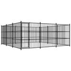 vidaXL Hondenkennel voor buiten 450x450x185 cm, Dieren en Toebehoren, Verzenden, Nieuw