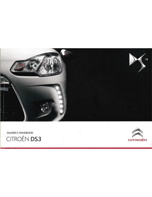 2011 CITROEN DS3 INSTRUCTIEBOEKJE ENGELS, Auto diversen, Handleidingen en Instructieboekjes, Ophalen of Verzenden