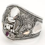 .800/1000 Zilver - Armband - Barong, Antiek en Kunst